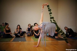 Meghan Currie at The Yoga Hub, Ireland 2013